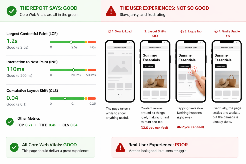 A plugin's dashboard doesn't always reflect what real users experience